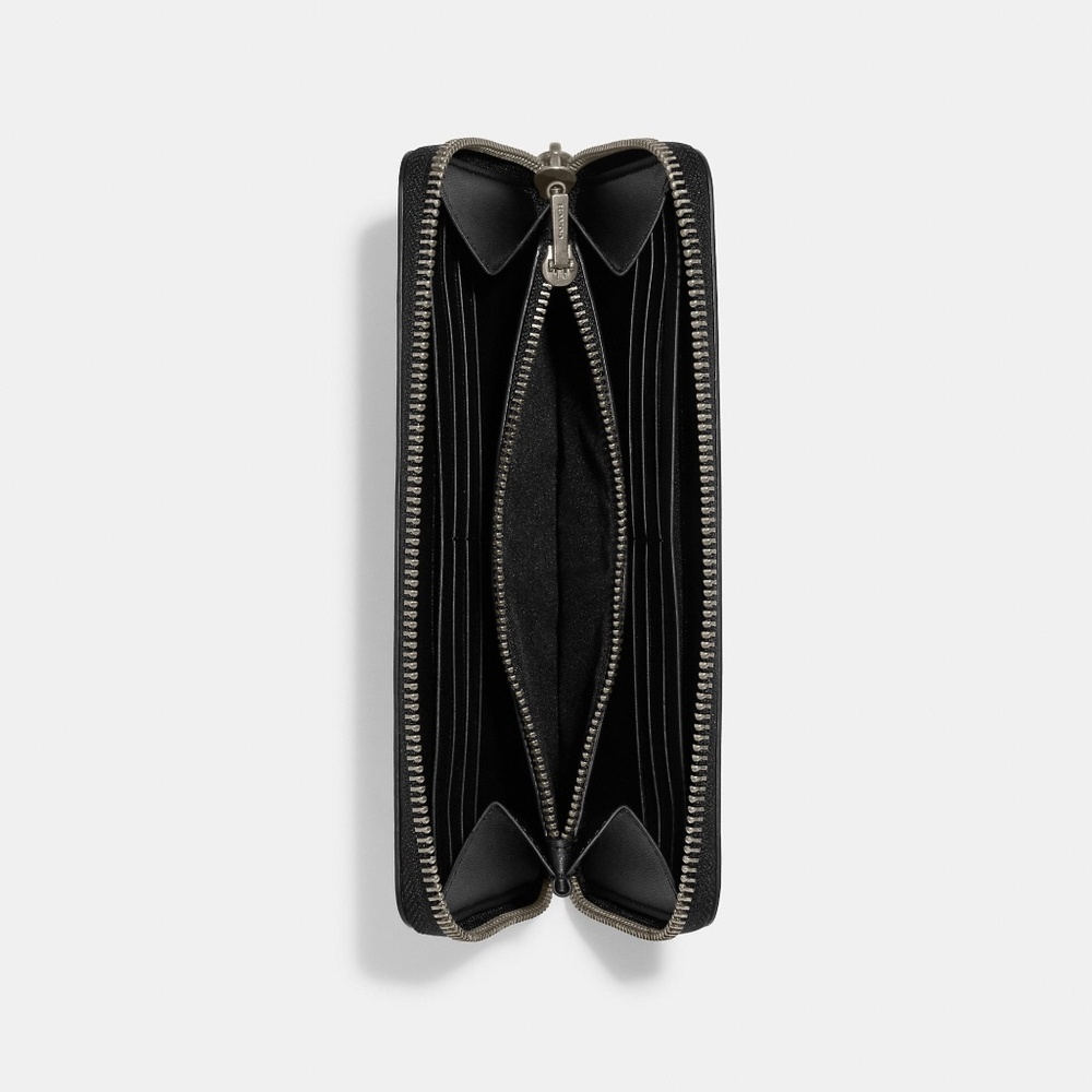 Accordion Wallet In Signature Leather